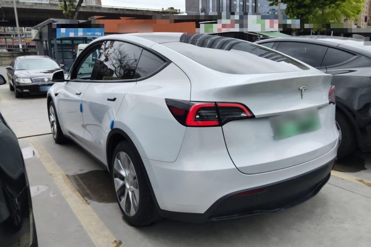 Used Tesla Model Y 2022 Revised Version Rear-Wheel Drive Rear Left 45 Deg