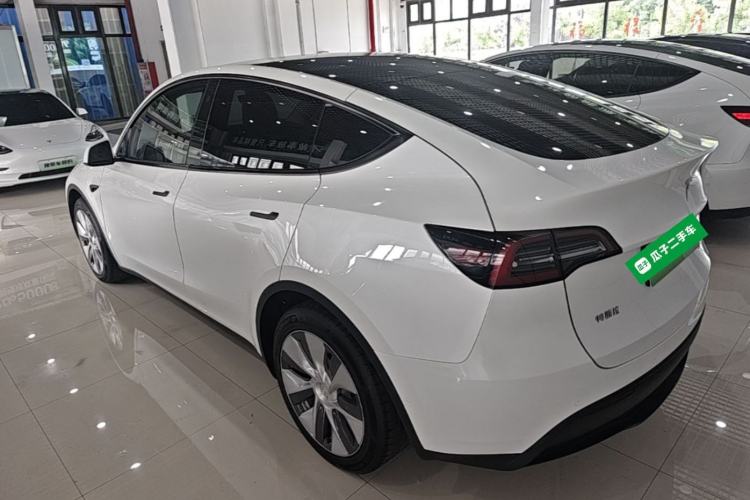 Used Tesla Model Y 2022 Revised Version Rear-Wheel Drive Rear Left 45 Deg