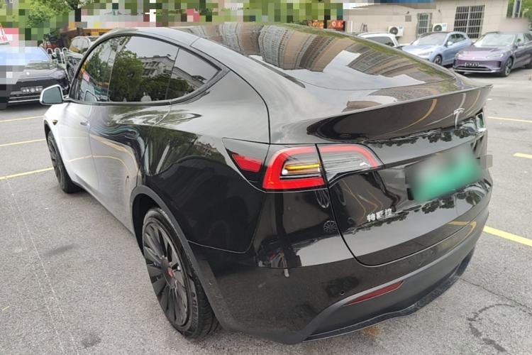 Used Tesla Model Y 2022 Revised Version Rear-Wheel Drive Rear Left 45 Deg