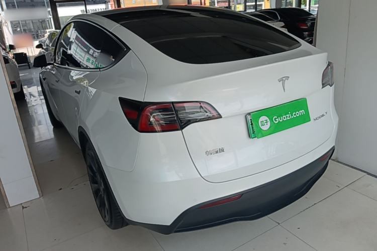 Used Tesla Model Y 2022 Revised Version Rear-Wheel Drive Rear Left 45 Deg
