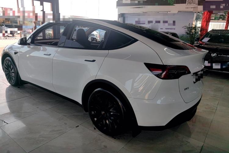 Used Tesla Model Y 2022 Revised Version Rear-Wheel Drive Rear Left 45 Deg