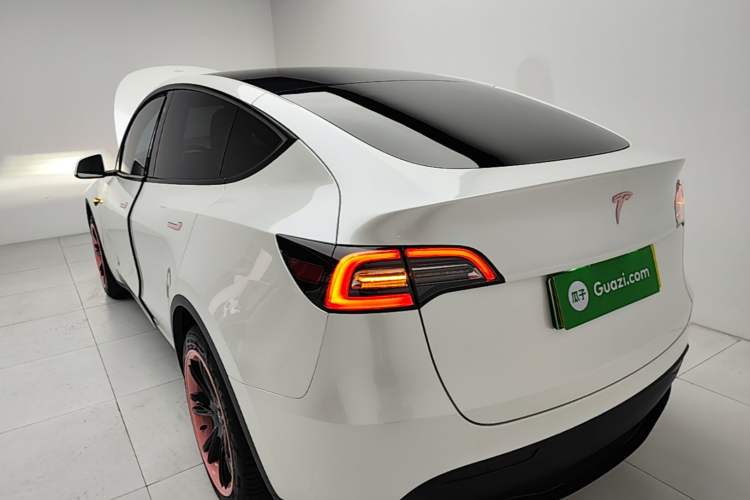 Used Tesla Model Y 2022 Revised Version Rear-Wheel Drive Rear Left 45 Deg