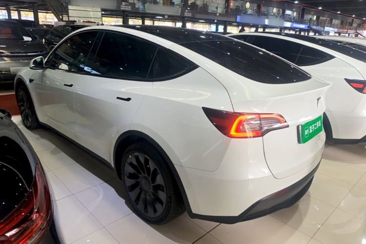 Used Tesla Model Y 2022 Revised Version Rear-Wheel Drive Rear Left 45 Deg