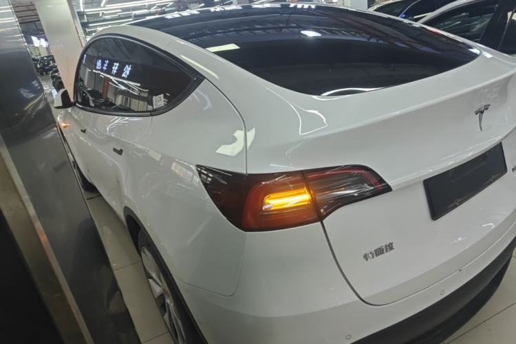 Used Tesla Model Y 2022 Revised Version Rear-Wheel Drive Rear Left 45 Deg
