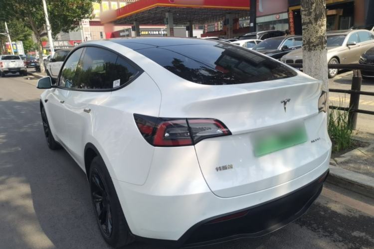 Used Tesla Model Y 2022 Revised Version Rear-Wheel Drive Rear Left 45 Deg