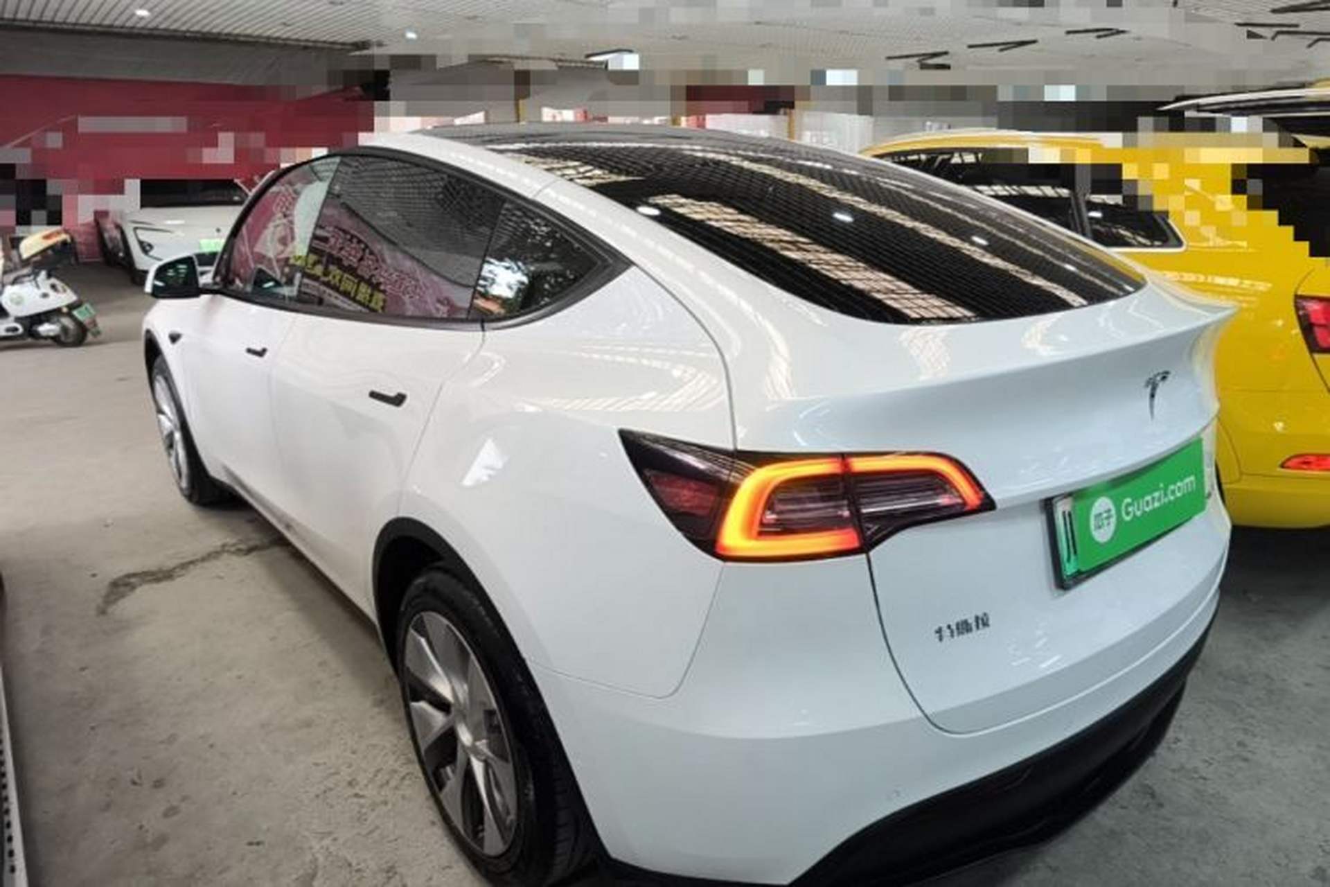 Used Tesla Model Y 2022 Revised Version Rear-Wheel Drive Rear Left 45 Deg