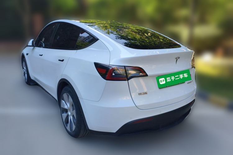 Used Tesla Model Y 2022 Revised Version Rear-Wheel Drive Rear Left 45 Deg