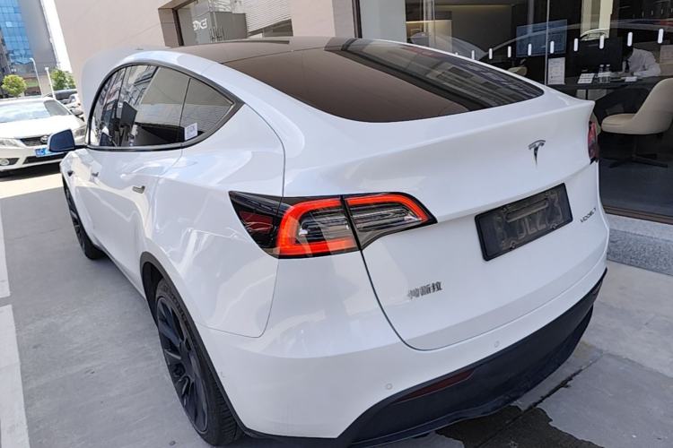 Used Tesla Model Y 2022 Revised Version Rear-Wheel Drive Rear Left 45 Deg