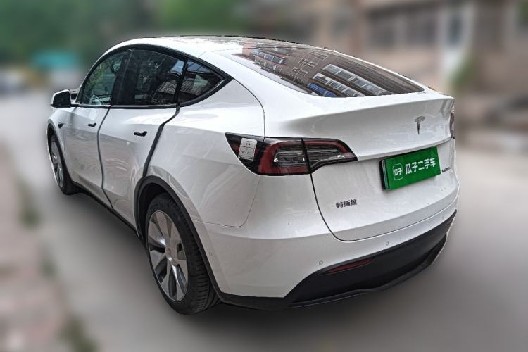 Used Tesla Model Y 2022 Revised Version Rear-Wheel Drive Rear Left 45 Deg