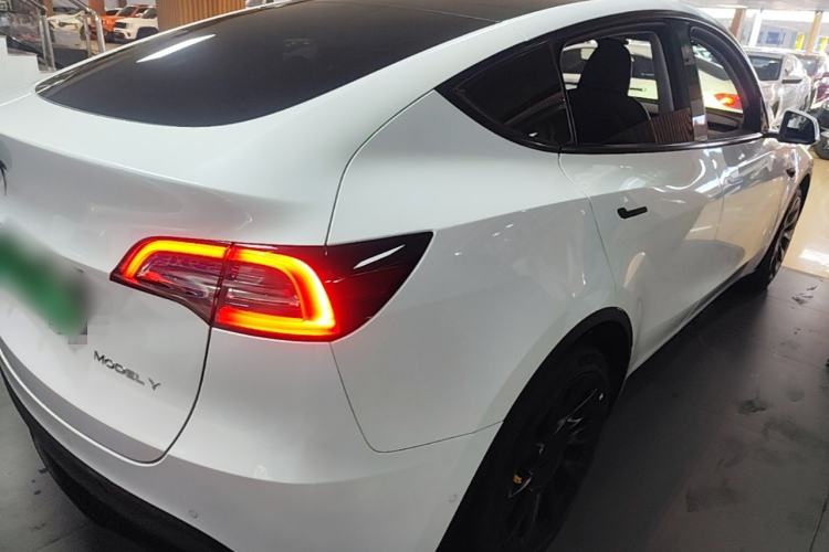 Used Tesla Model Y 2022 Revised Version Rear-Wheel Drive Rear Right 45 Deg