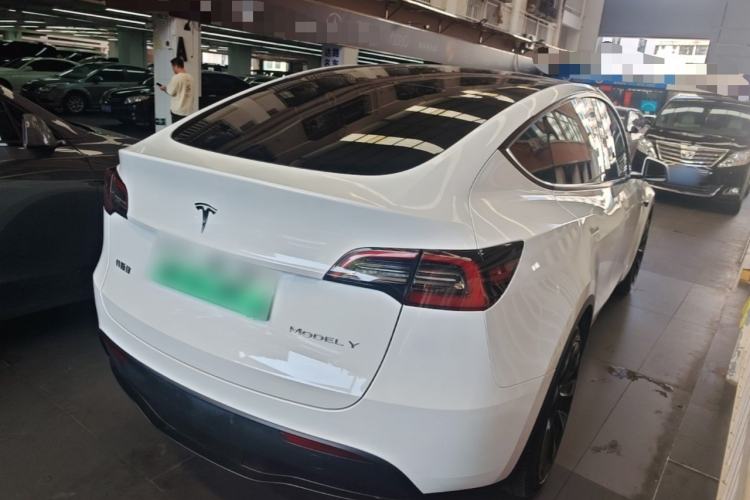 Used Tesla Model Y 2022 Revised Version Rear-Wheel Drive Rear Right 45 Deg