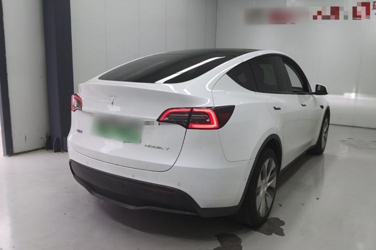 Used Tesla Model Y 2022 Revised Version Long-Range All-Wheel Drive Rear Right 45 Deg