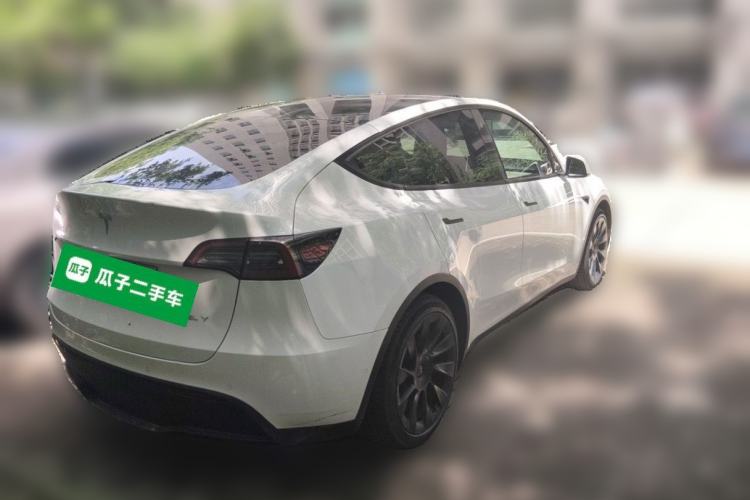 Used Tesla Model Y 2022 Revised Version Rear-Wheel Drive Rear Right 45 Deg