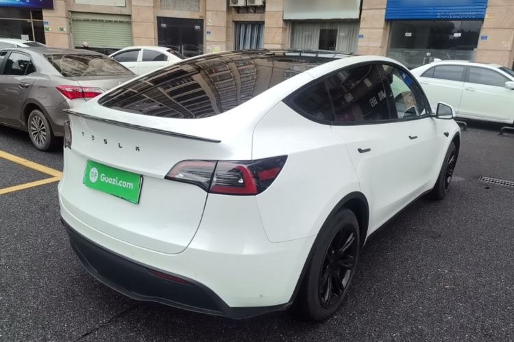 Used Tesla Model Y 2022 Revised Version Rear-Wheel Drive Rear Right 45 Deg