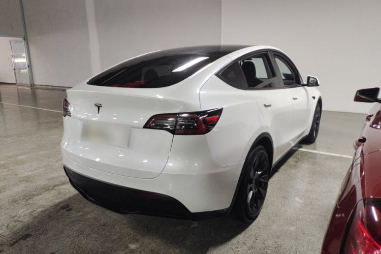 Used Tesla Model Y 2022 Revised Version Rear-Wheel Drive Rear Right 45 Deg