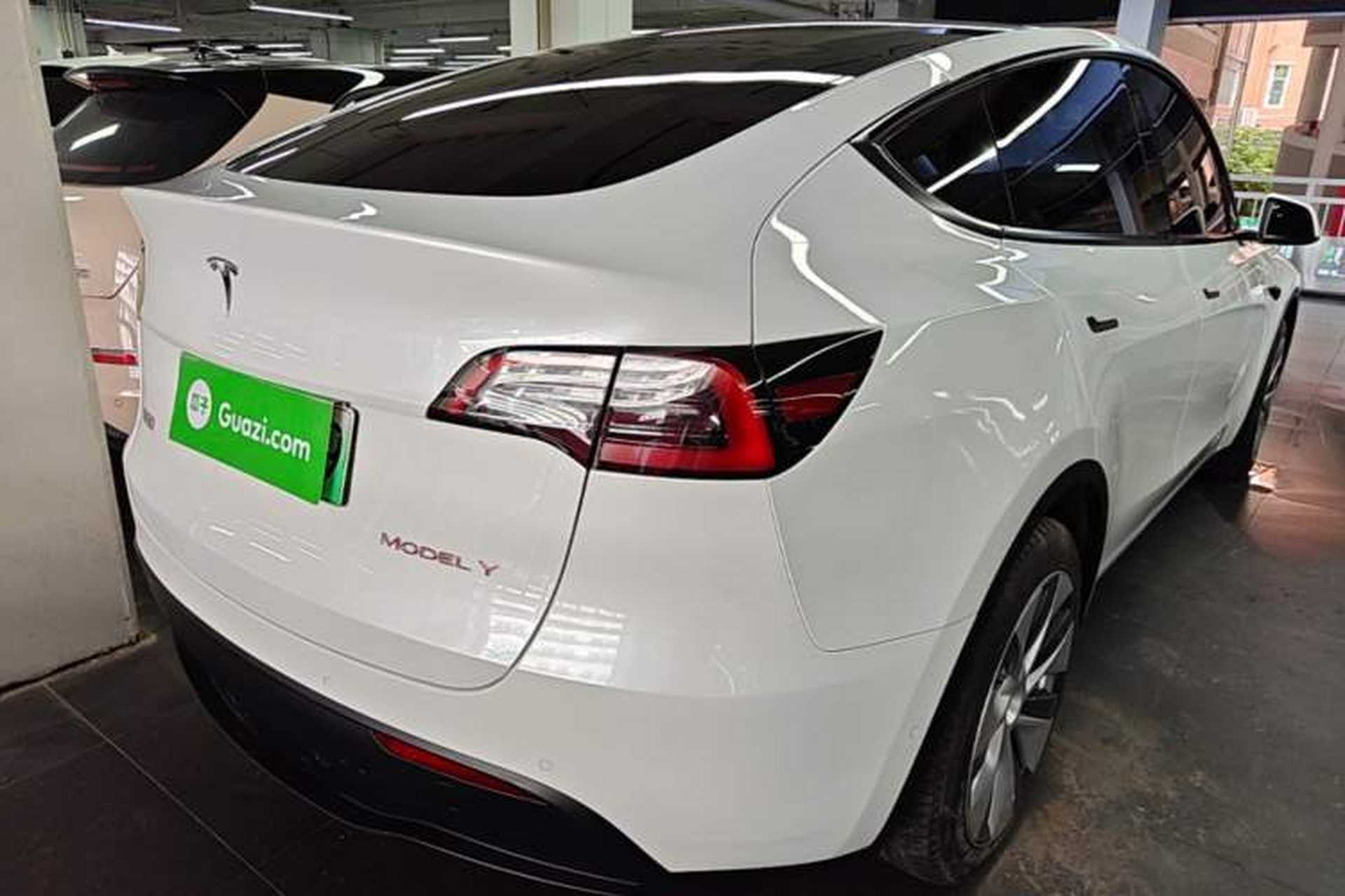 Used Tesla Model Y 2022 Rear-Wheel-Drive Version Rear Right 45 Deg