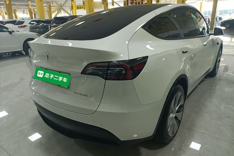 Used Tesla Model Y 2022 Revised Version Rear-Wheel Drive Rear Right 45 Deg
