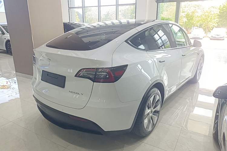 Used Tesla Model Y 2022 Revised Version Rear-Wheel Drive Rear Right 45 Deg