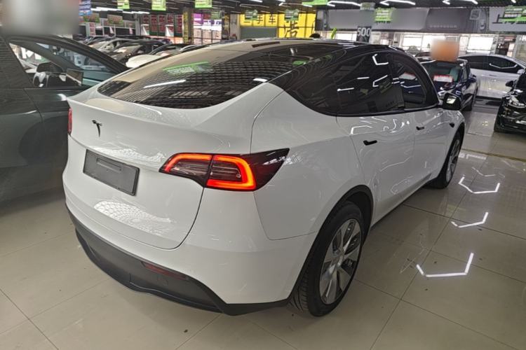 Used Tesla Model Y 2022 Long-Range All-Wheel-Drive Version Rear Right 45 Deg