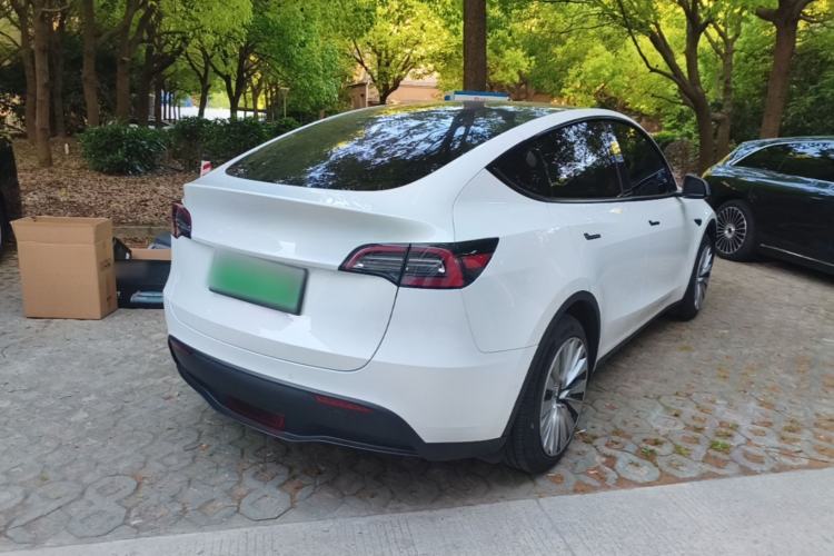 Used Tesla Model Y 2022 Revised Version Long-Range All-Wheel Drive Rear Right 45 Deg