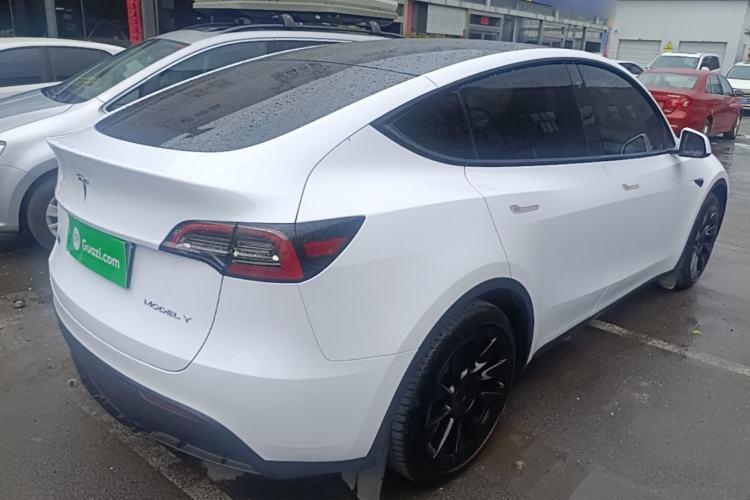 Used Tesla Model Y 2022 Revised Version Rear-Wheel Drive Rear Right 45 Deg