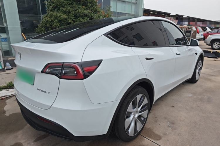 Used Tesla Model Y 2022 Revised Version Rear-Wheel Drive Rear Right 45 Deg