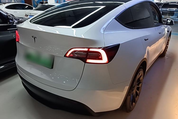 Used Tesla Model Y 2022 Revised Version Rear-Wheel Drive Rear Right 45 Deg