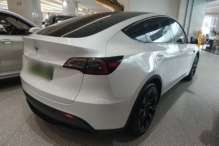 Used Tesla Model Y 2022 Revised Version Rear-Wheel Drive Rear Right 45 Deg