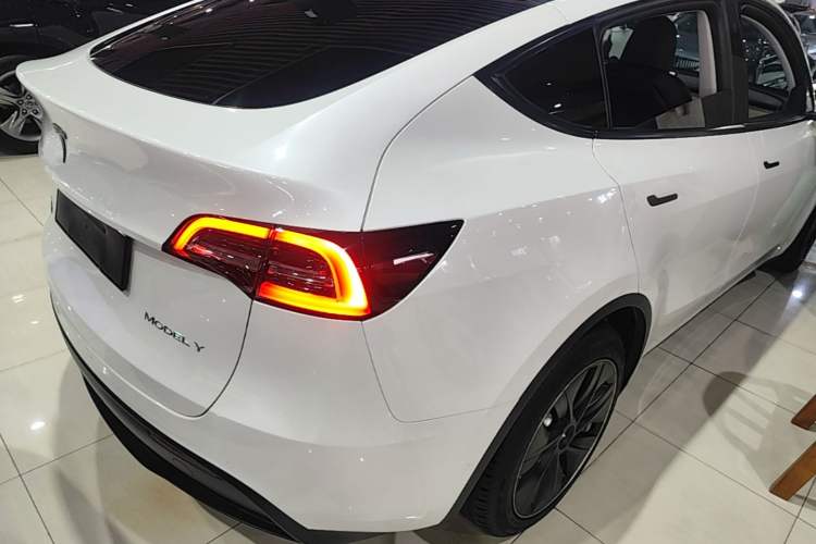 Used Tesla Model Y 2022 Long-Range All-Wheel-Drive Version Rear Right 45 Deg