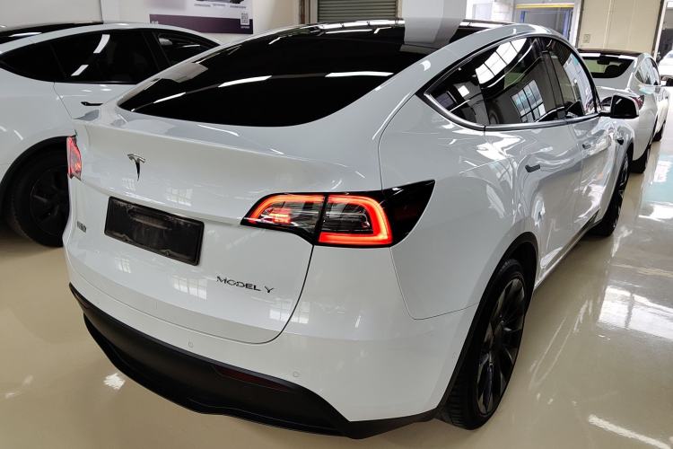 Used Tesla Model Y 2022 Revised Version Rear-Wheel Drive Rear Right 45 Deg