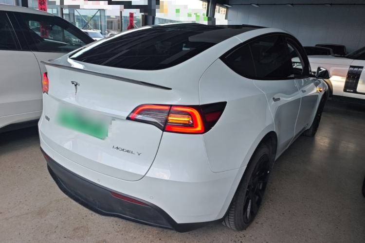 Used Tesla Model Y 2022 Revised Version Rear-Wheel Drive Rear Right 45 Deg