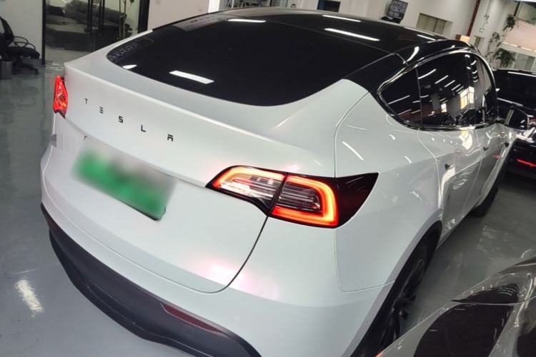 Used Tesla Model Y 2022 Revised Version Rear-Wheel Drive Rear Right 45 Deg