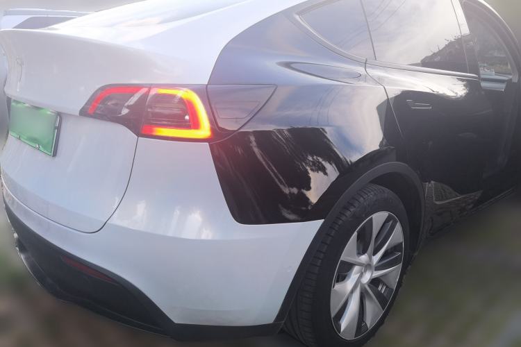 Used Tesla Model Y 2022 Revised Version Rear-Wheel Drive Rear Right 45 Deg