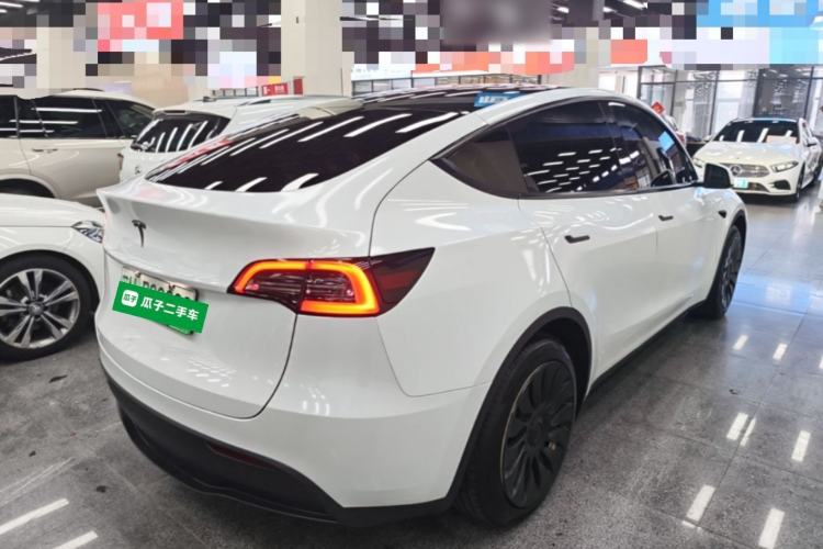 Used Tesla Model Y 2022 Revised Version Rear-Wheel Drive Rear Right 45 Deg