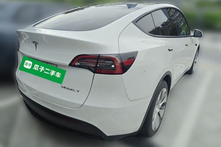 Used Tesla Model Y 2022 Revised Version Rear-Wheel Drive Rear Right 45 Deg