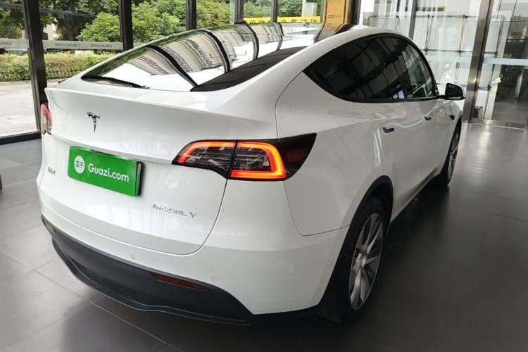 Used Tesla Model Y 2022 Revised Version Rear-Wheel Drive Rear Right 45 Deg