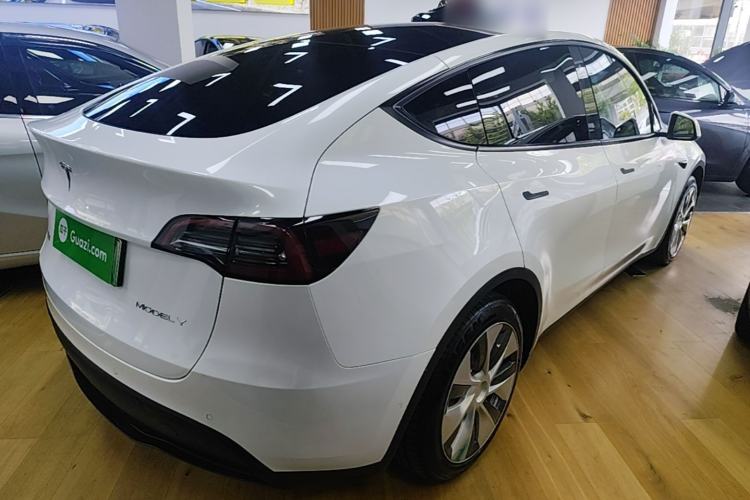 Used Tesla Model Y 2022 Revised Version Rear-Wheel Drive Rear Right 45 Deg