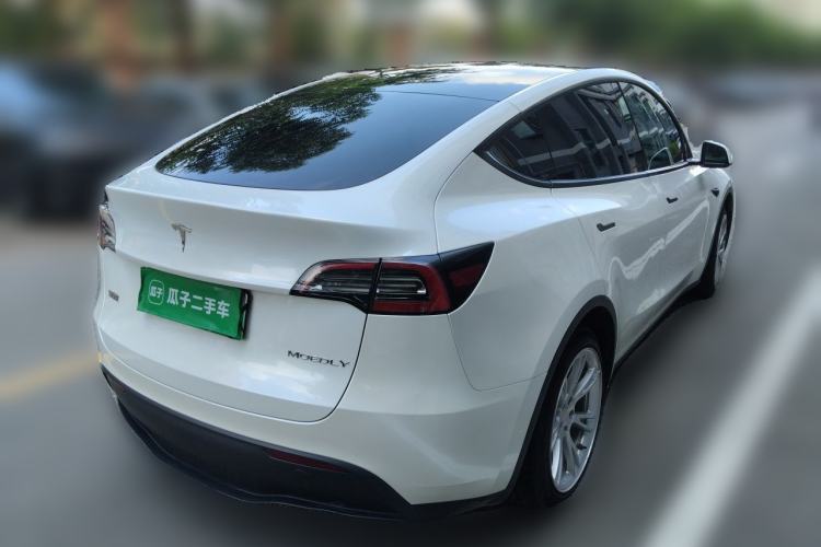 Used Tesla Model Y 2022 Revised Version Rear-Wheel Drive Rear Right 45 Deg