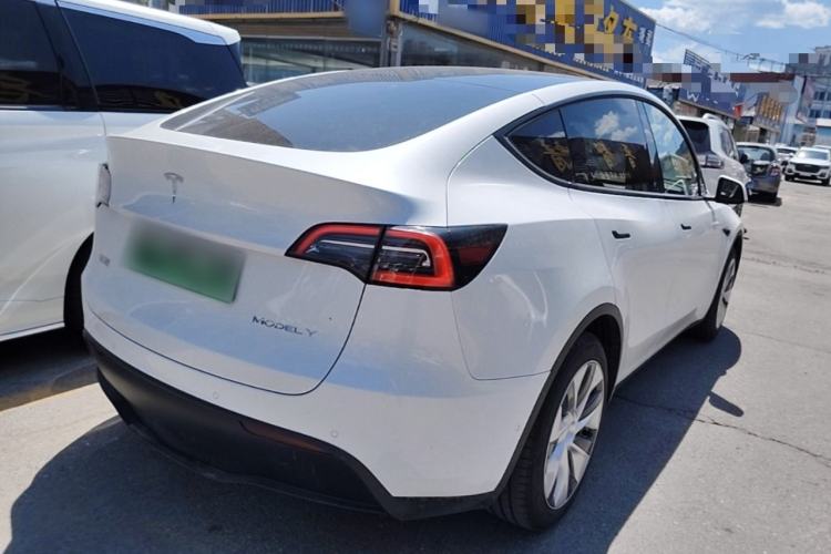 Used Tesla Model Y 2022 Revised Version Rear-Wheel Drive Rear Right 45 Deg