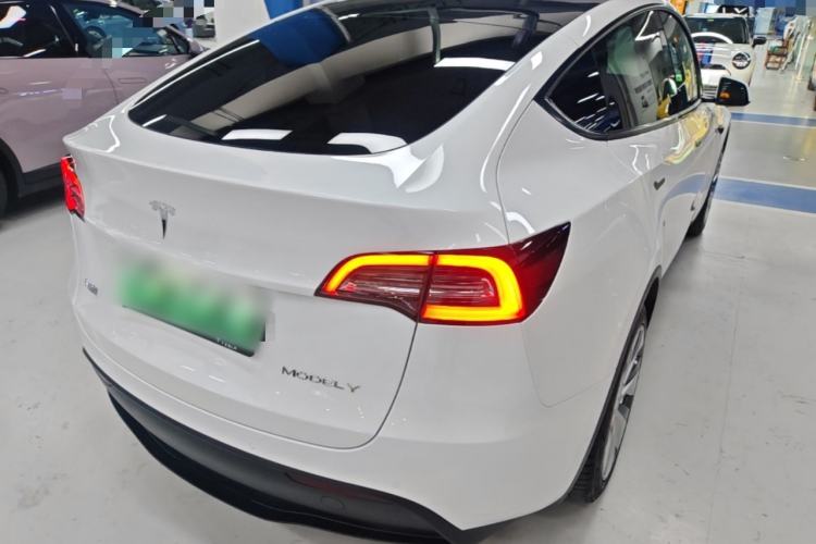 Used Tesla Model Y 2022 Revised Version Rear-Wheel Drive Rear Right 45 Deg
