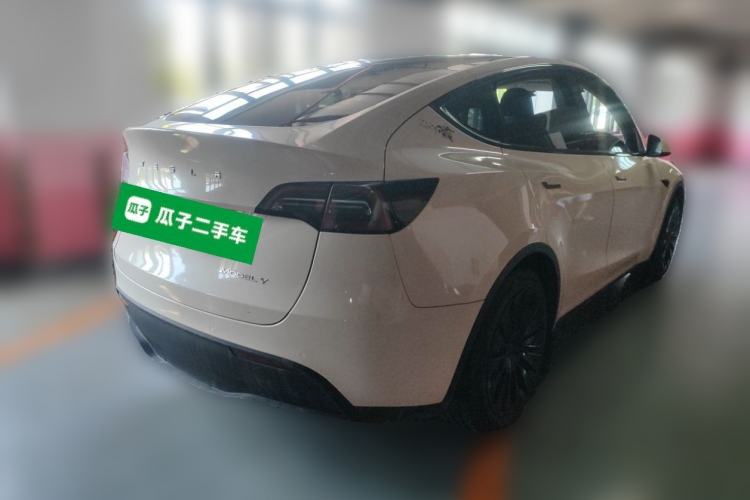 Used Tesla Model Y 2022 Rear-Wheel-Drive Version Rear Right 45 Deg