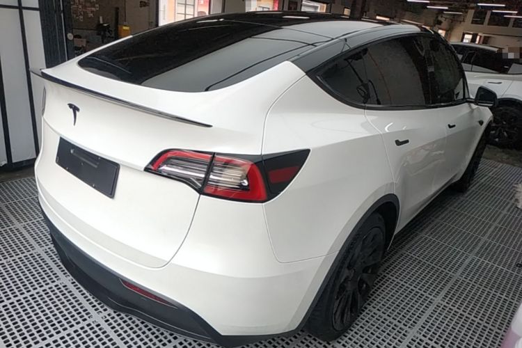 Used Tesla Model Y 2022 Revised Version Rear-Wheel Drive Rear Right 45 Deg