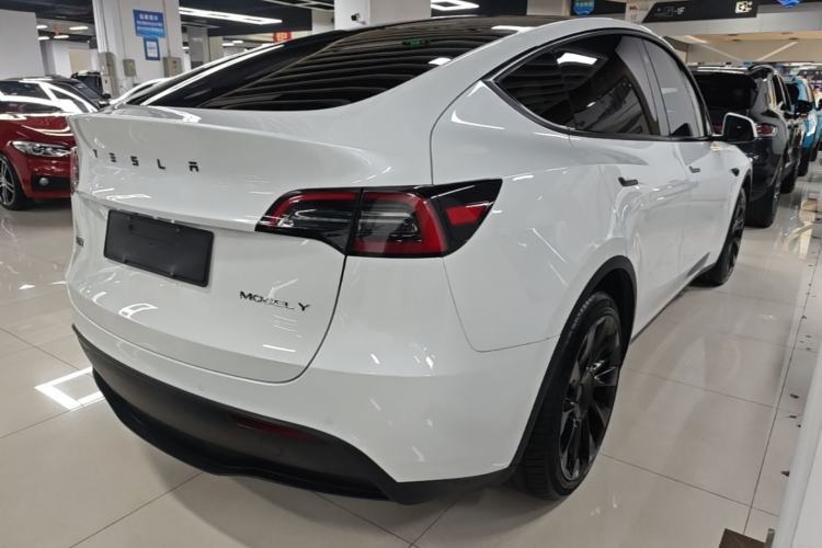 Used Tesla Model Y 2022 Revised Version Rear-Wheel Drive Rear Right 45 Deg