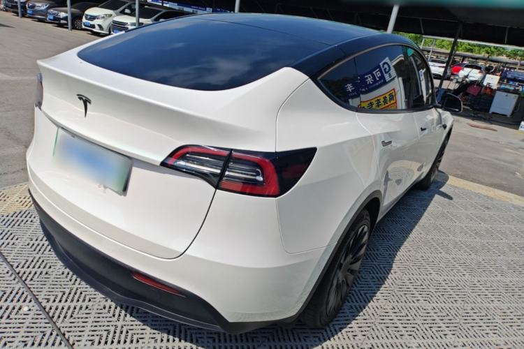 Used Tesla Model Y 2022 Revised Version Rear-Wheel Drive Rear Right 45 Deg