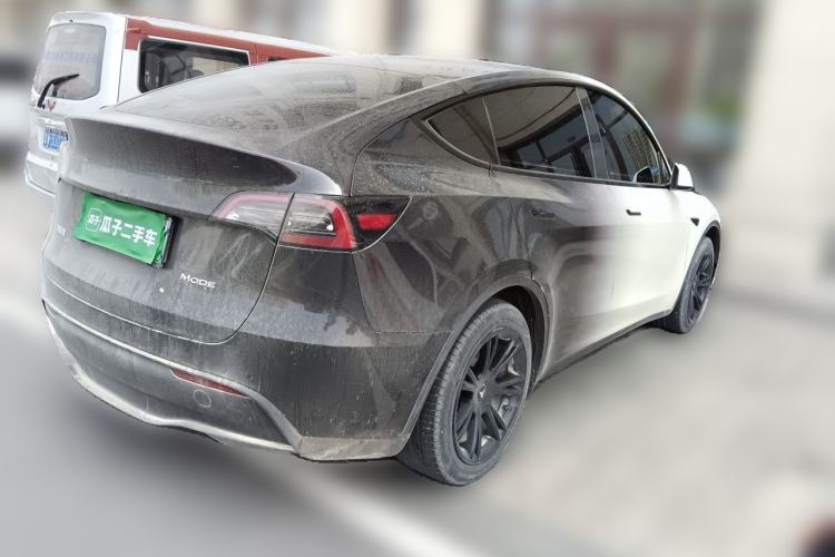 Used Tesla Model Y 2022 Revised Version Rear-Wheel Drive Rear Right 45 Deg