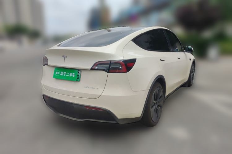 Used Tesla Model Y 2022 Rear-Wheel-Drive Version Rear Right 45 Deg