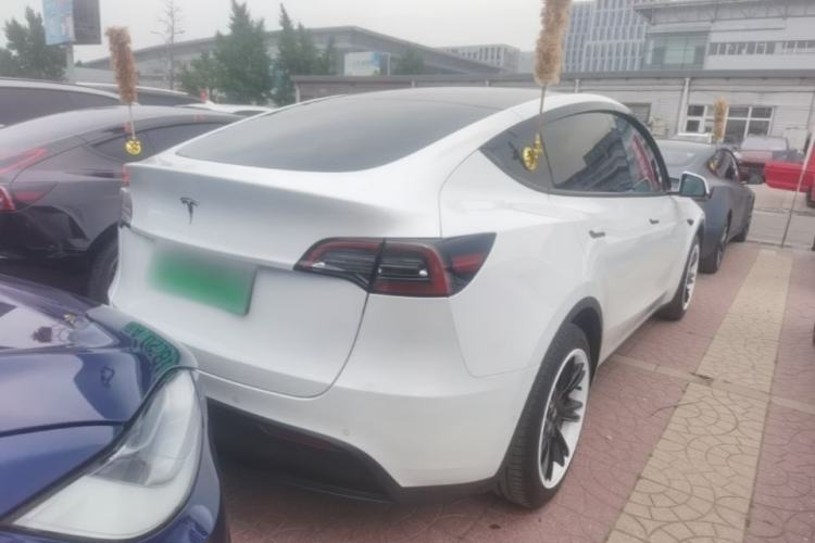Used Tesla Model Y 2022 Revised Version Rear-Wheel Drive Rear Right 45 Deg