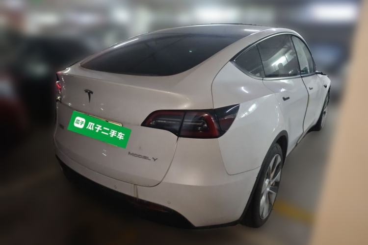 Used Tesla Model Y 2022 Revised Version Rear-Wheel Drive Rear Right 45 Deg