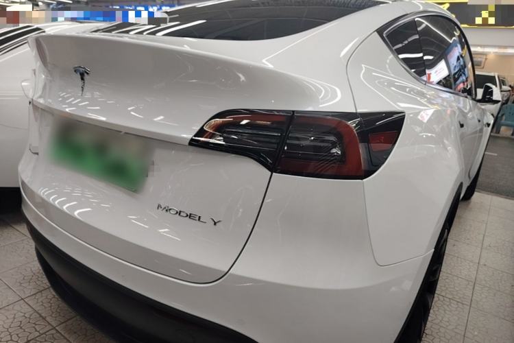 Used Tesla Model Y 2022 Revised Version Long-Range All-Wheel Drive Rear Right 45 Deg