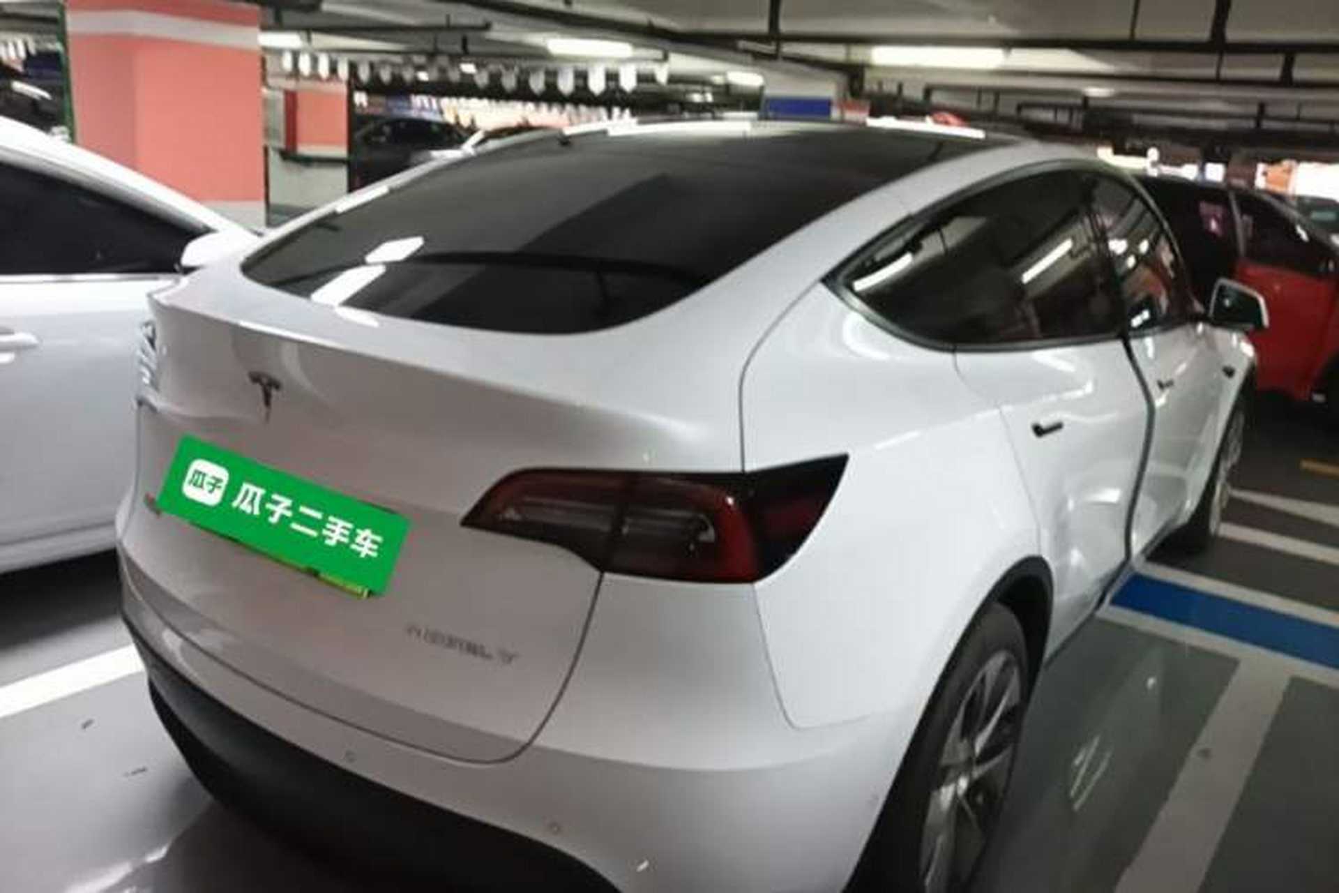 Used Tesla Model Y 2022 Rear-Wheel-Drive Version Rear Right 45 Deg